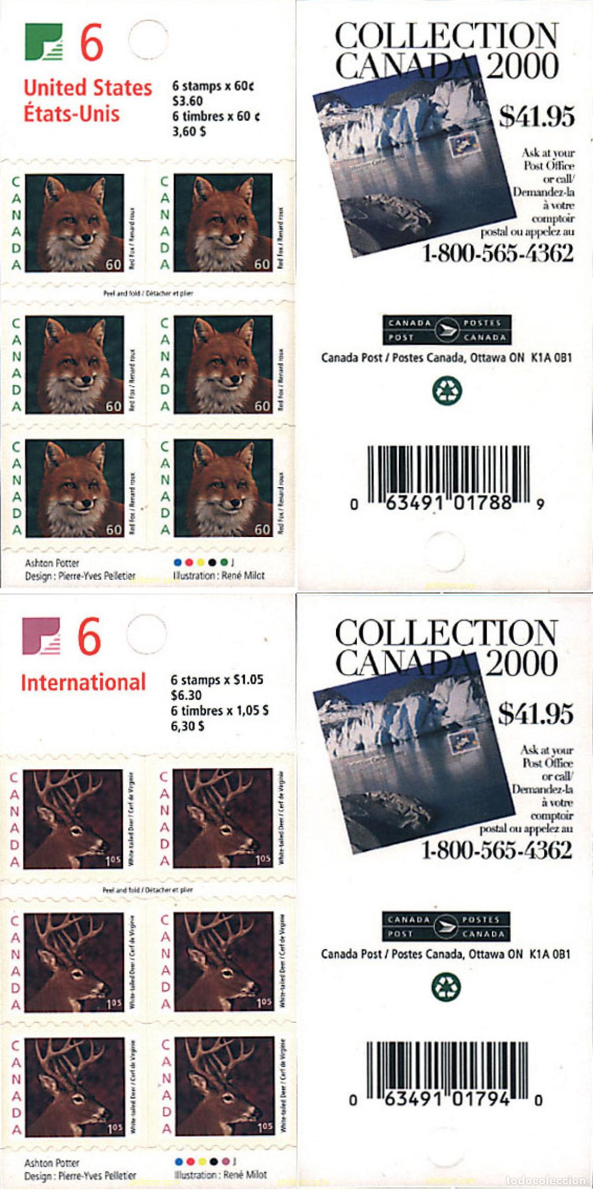 Sellos: 759917 MNH CANADA 2000 SERIE BASICA - Foto 1