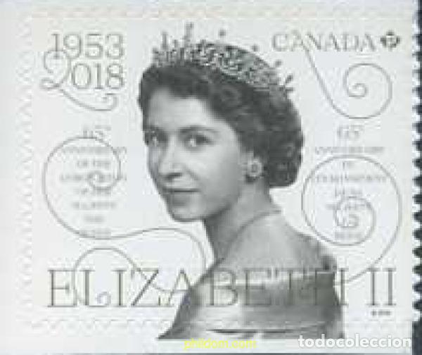Sellos: 606537 MNH CANADA 2018 ELISABETH II - Foto 1