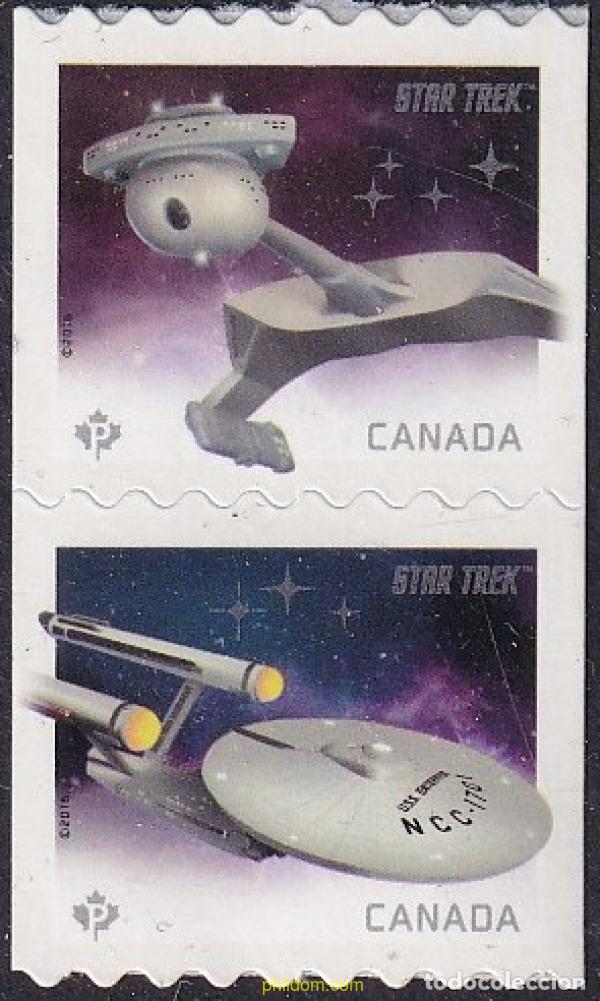 Sellos: 699754 MNH CANADA 2016 STAR TREK - Foto 1