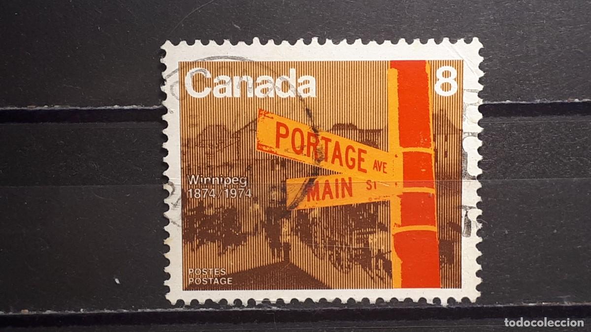 Sellos: CANAD&Aacute;. A&Ntilde;0 1974 &deg;. Yvert 533 - Foto 1
