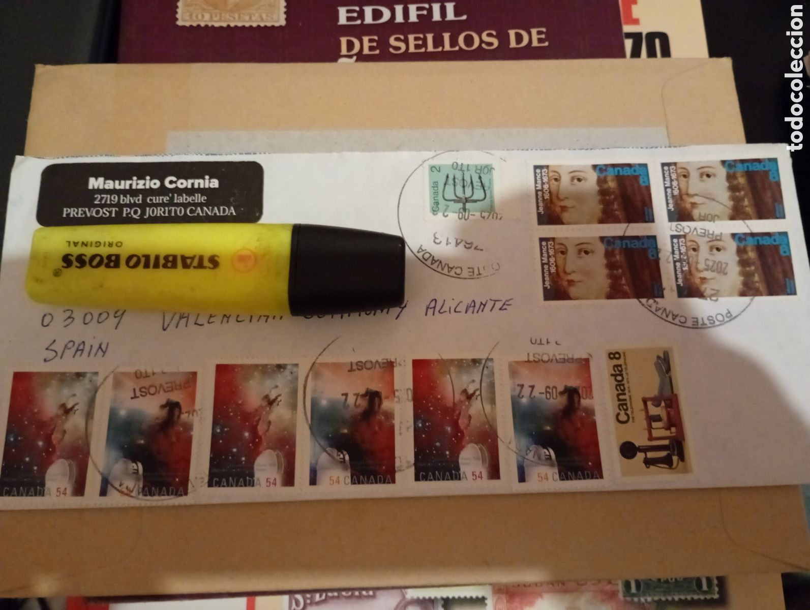 Sellos: Sobre franqueado Canada - Foto 1
