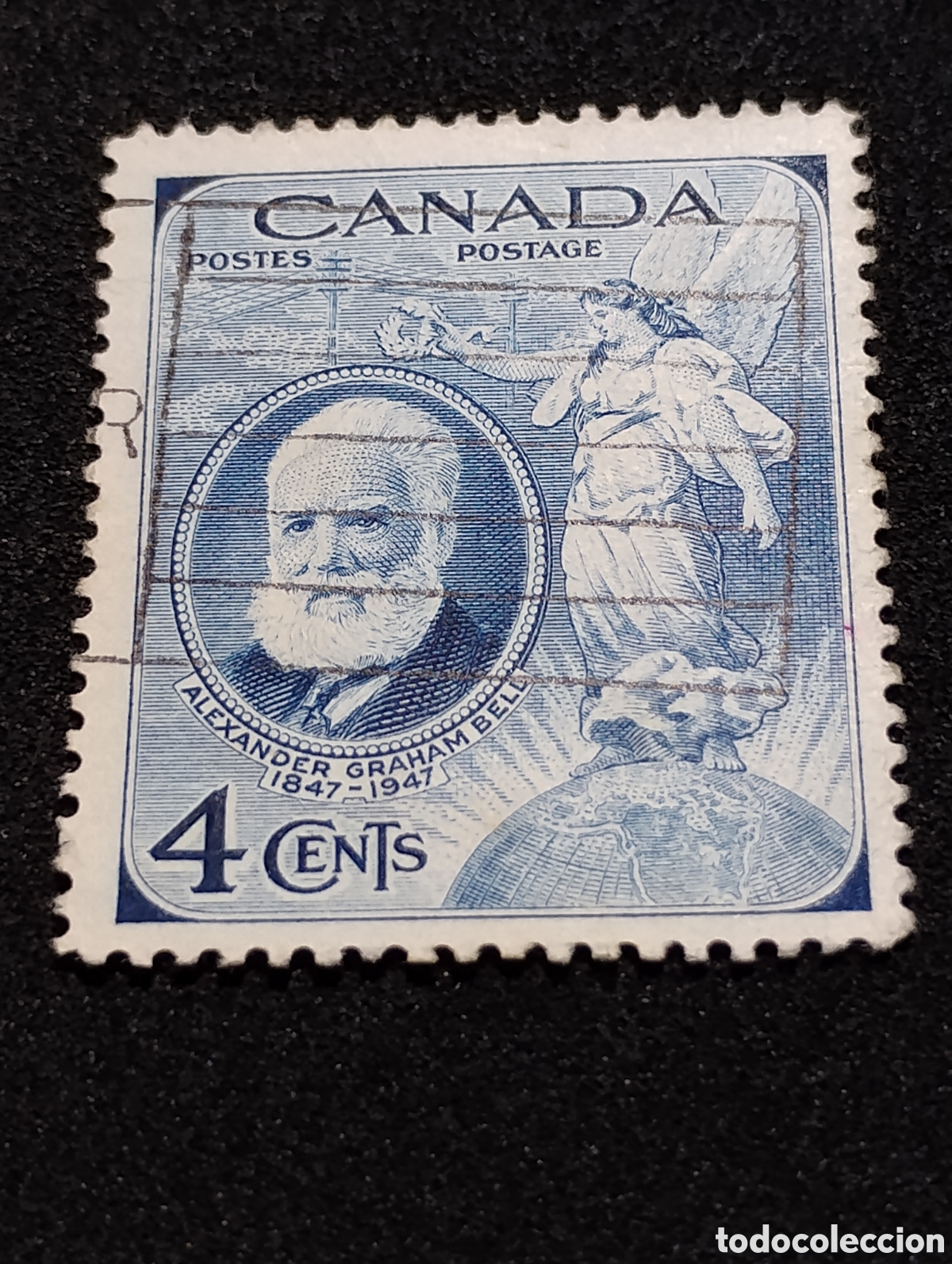 Sellos: un sello postal canadiense. - Foto 1