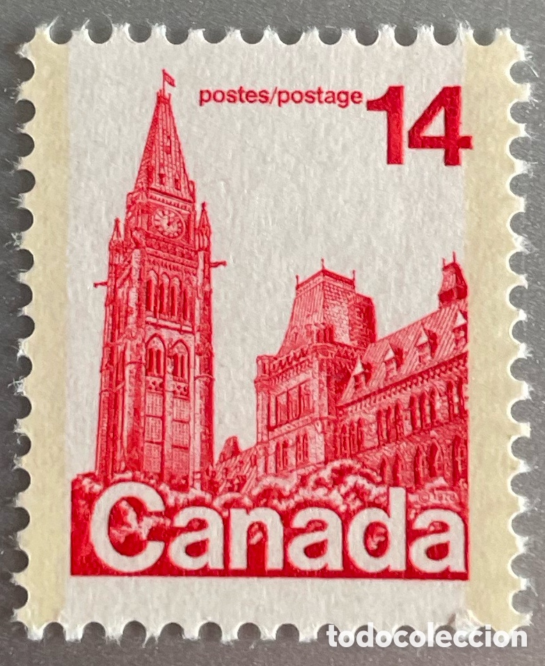 Sellos: Canad&aacute;. Parlamento. 1978 - Foto 1