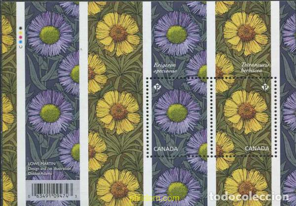 Sellos: 567799 MNH CANADA 2017 FLORES - Foto 1