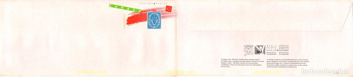 Sellos: 775573 MNH CANADA 1992 - Foto 1