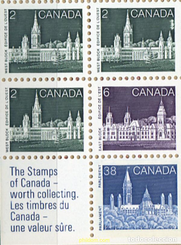 Sellos: 775901 MNH CANADA 1989 PARLAMENTO - Foto 1