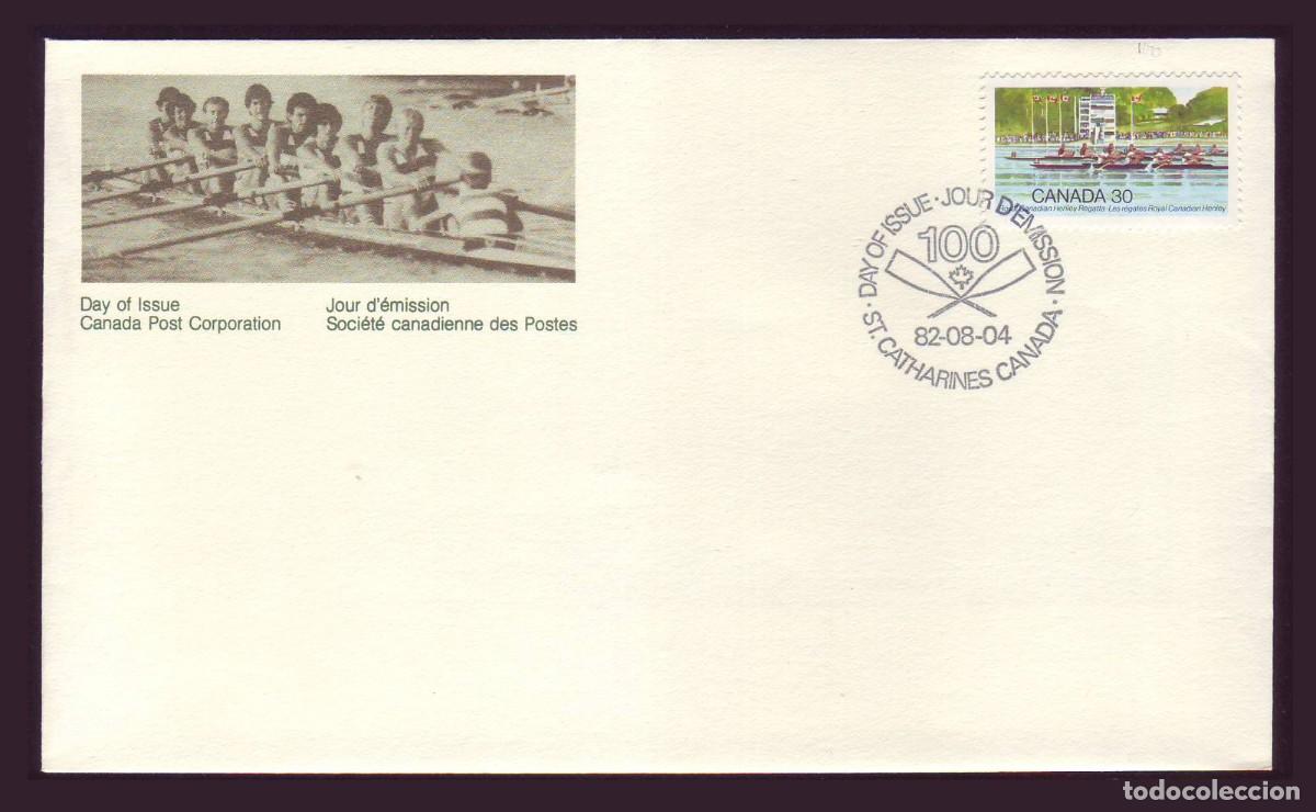 Sellos: Sobre Primer D&iacute;a (FDC) de CANADA, 1982 | Yvert 813 - Foto 1