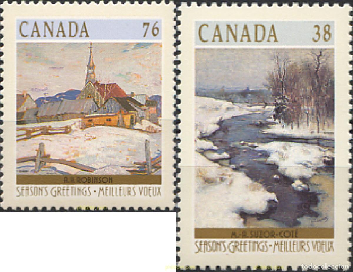Sellos: 716886 MNH CANADA 1989 NAVIDAD - Foto 1