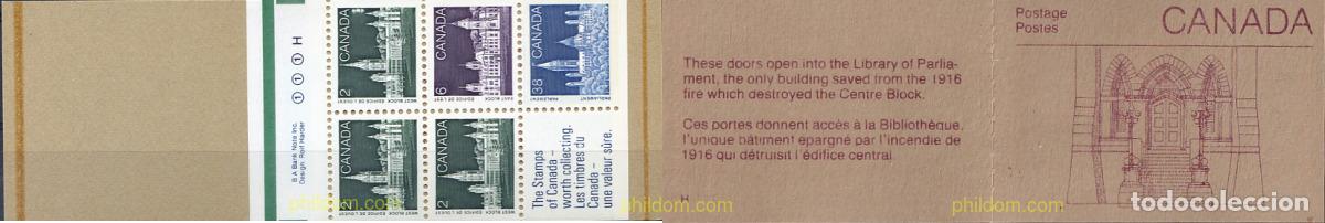 Sellos: 716562 MNH CANADA 1989 PARLAMENTO - Foto 1