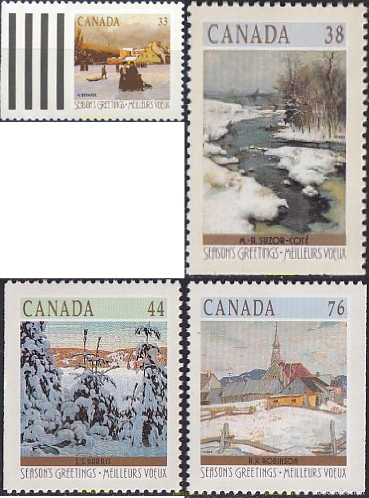 Sellos: 716884 MNH CANADA 1989 NAVIDAD - Foto 1