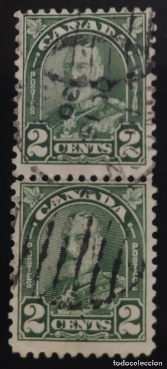 Sellos: CANAD&Aacute; 1930 -1931 Jorge V. USADO. - Foto 1