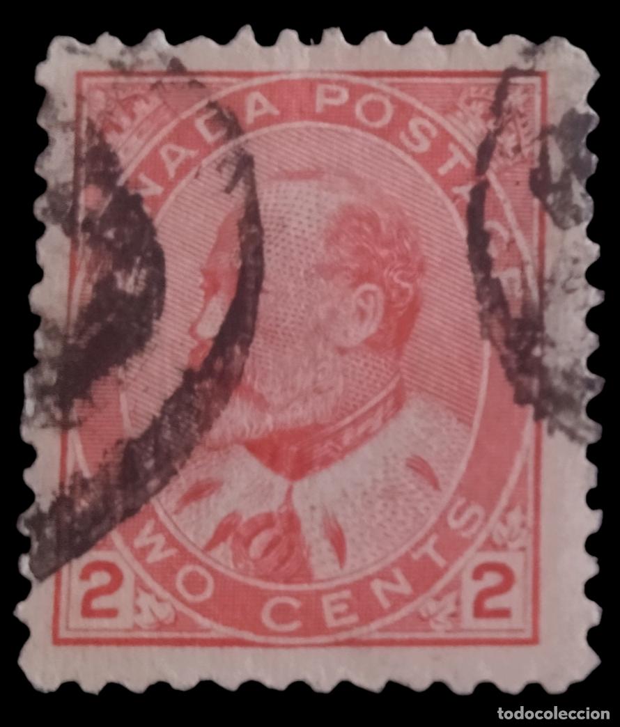 Sellos: CANAD&Aacute; 1903 Eduardo VII. USADO. - Foto 1
