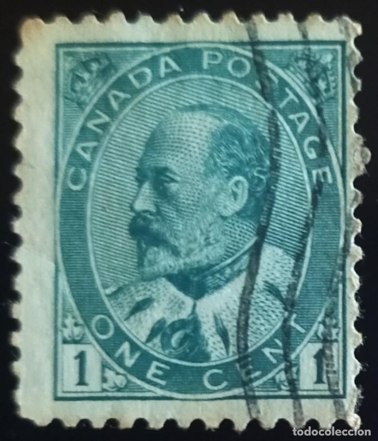 Sellos: CANAD&Aacute; 1903 Eduardo VII. USADO. - Foto 1
