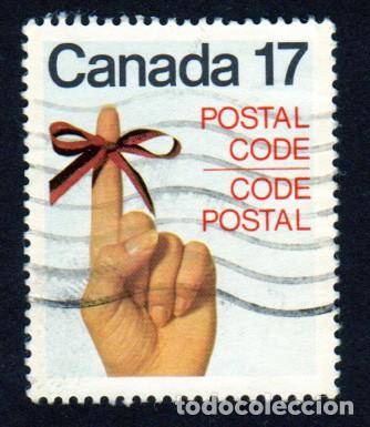 Sellos: Canad&aacute;, C&oacute;digo Postal. 1979. YT-701/702. S. Completa. Usado - Foto 2