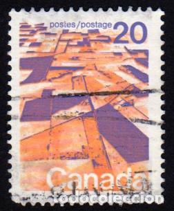 Sellos: Canad&aacute;, Praderas. 1972. YT-473. Usado - Foto 1