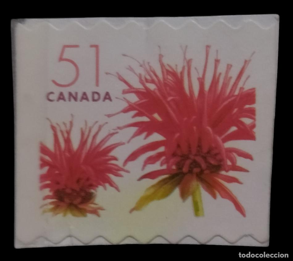 Sellos: CANAD&Aacute; 2005 Flores. USADO. - Foto 1