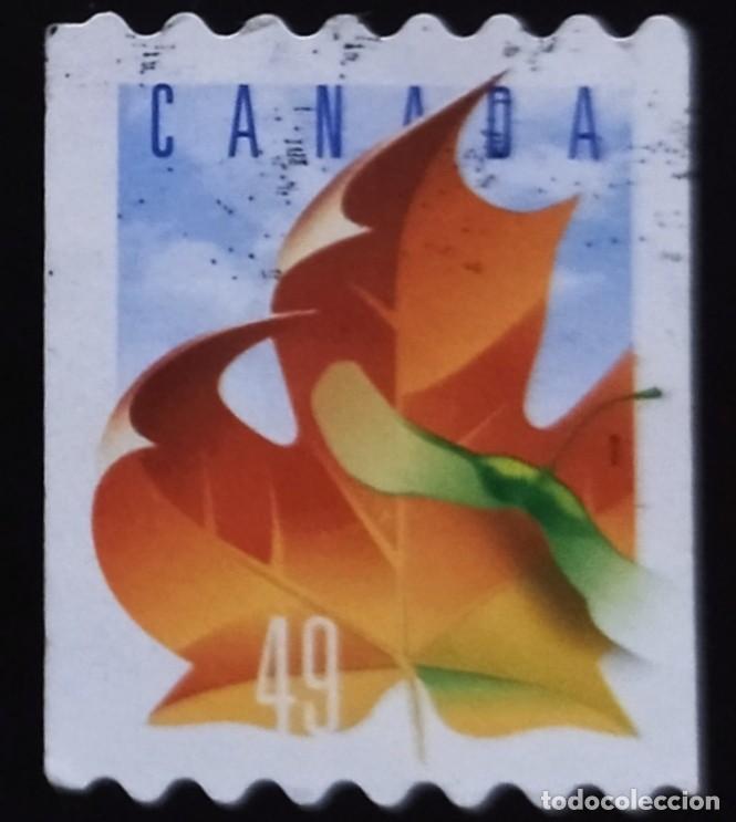 Sellos: CANAD&Aacute; 2003 Hojas de Arce. USADO. - Foto 1