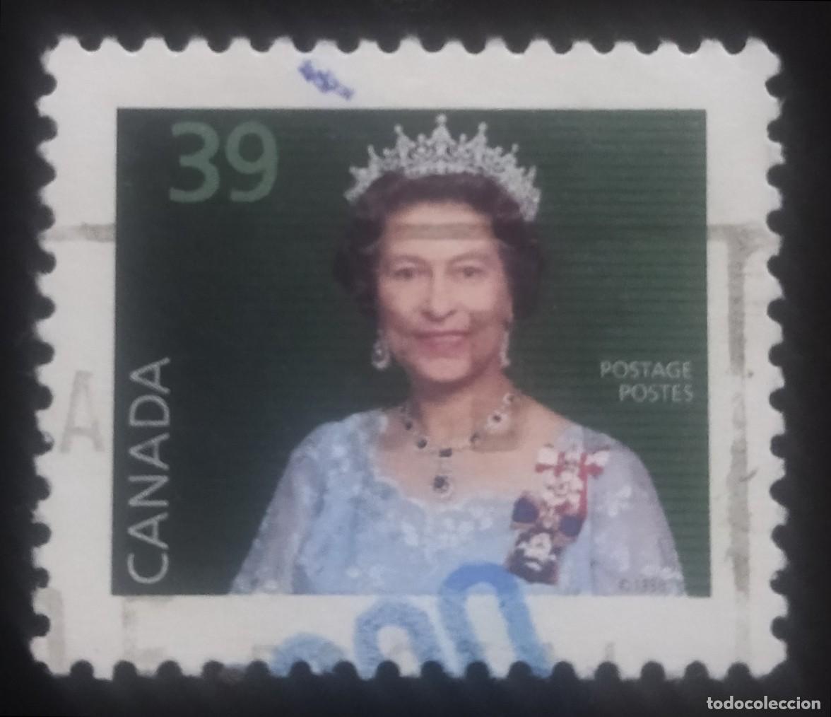 Sellos: CANAD&Aacute; 1990 Isabel II. C. USADO. - Foto 1