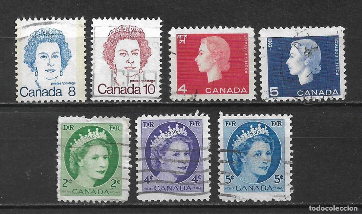 Sellos: canada 7 sellos usado - 9/3 - Foto 1