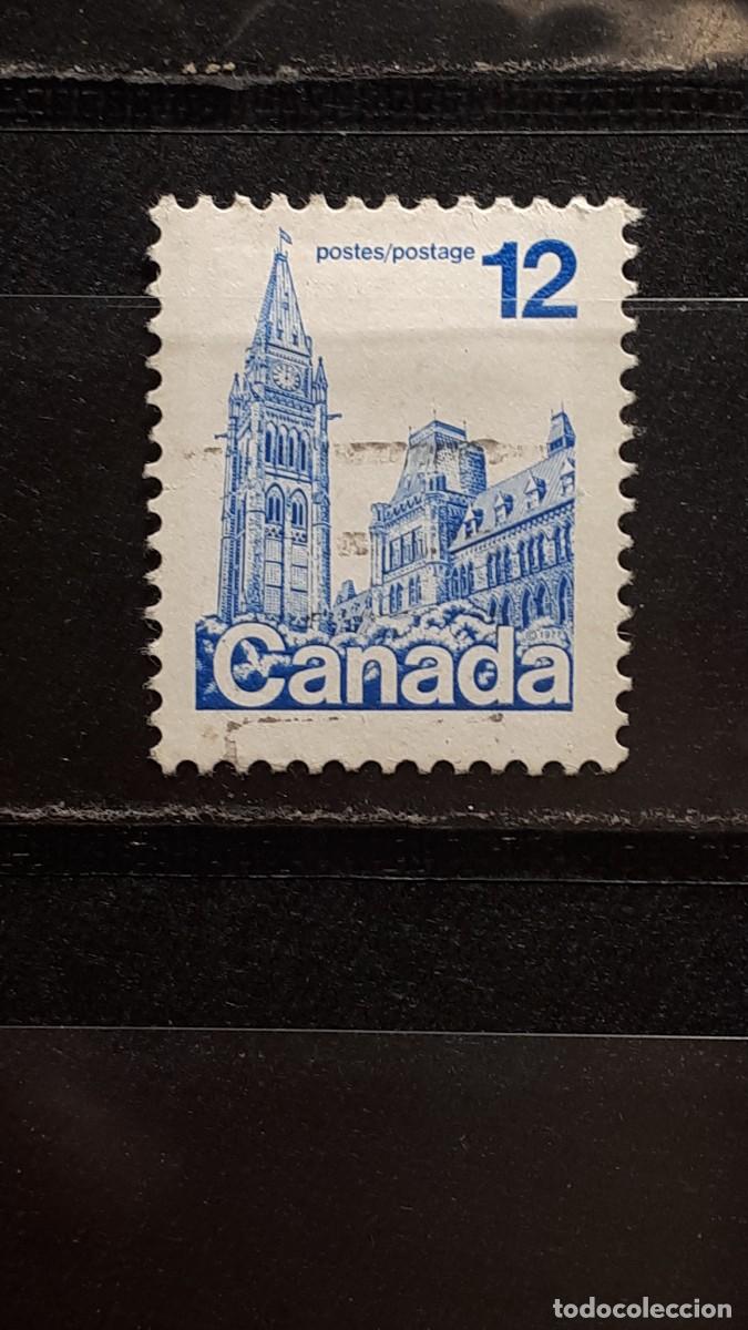 Sellos: CANAD&Aacute;. A&Ntilde;0 1977 &deg;. Yvert 631 - Foto 1