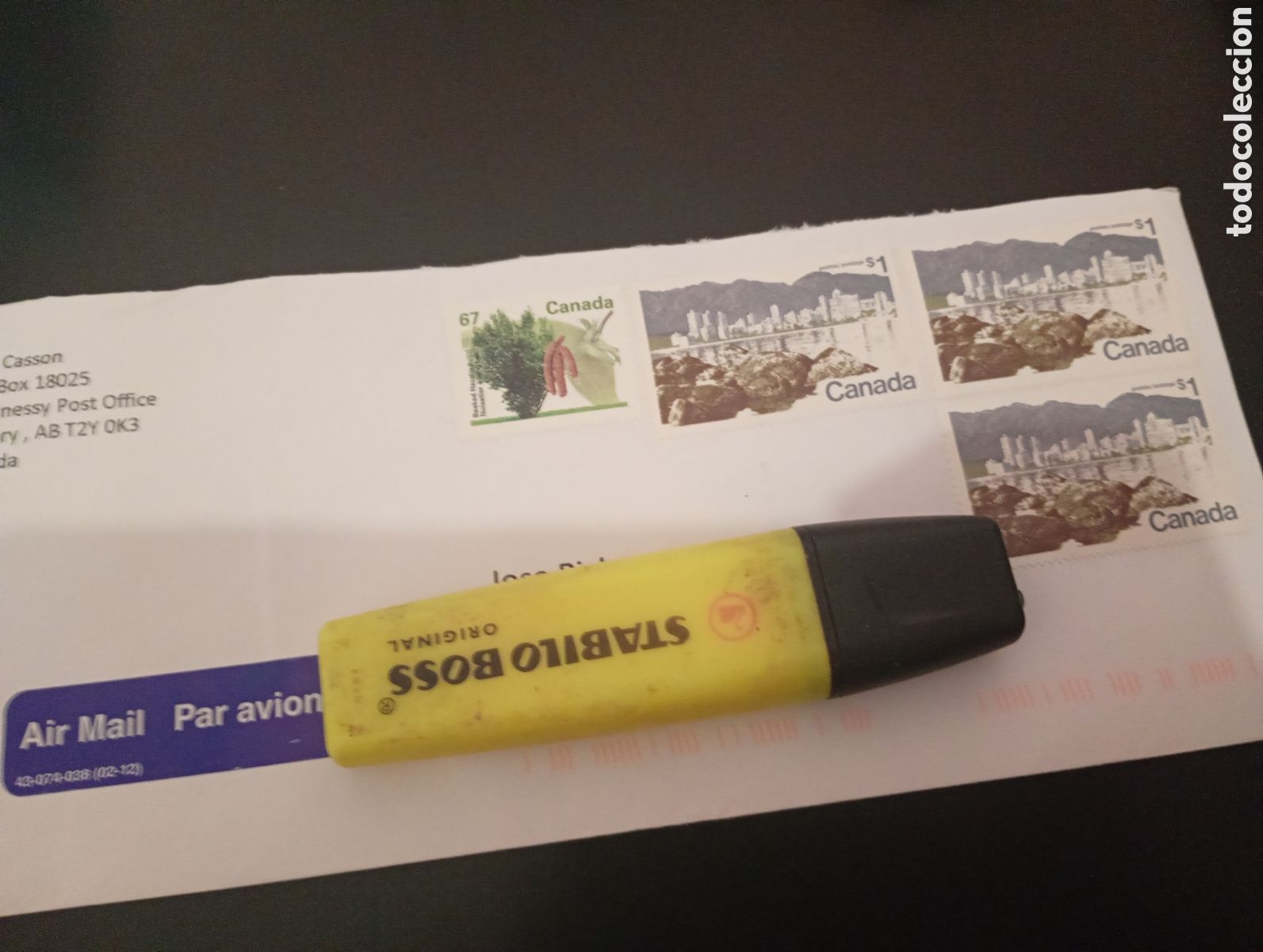 Sellos: Sobre franqueado Canad&aacute; - Foto 1