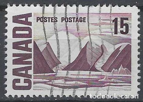 Sellos: CANAD&Aacute; 1967 - ISLA BYLOT - USADO - Foto 1