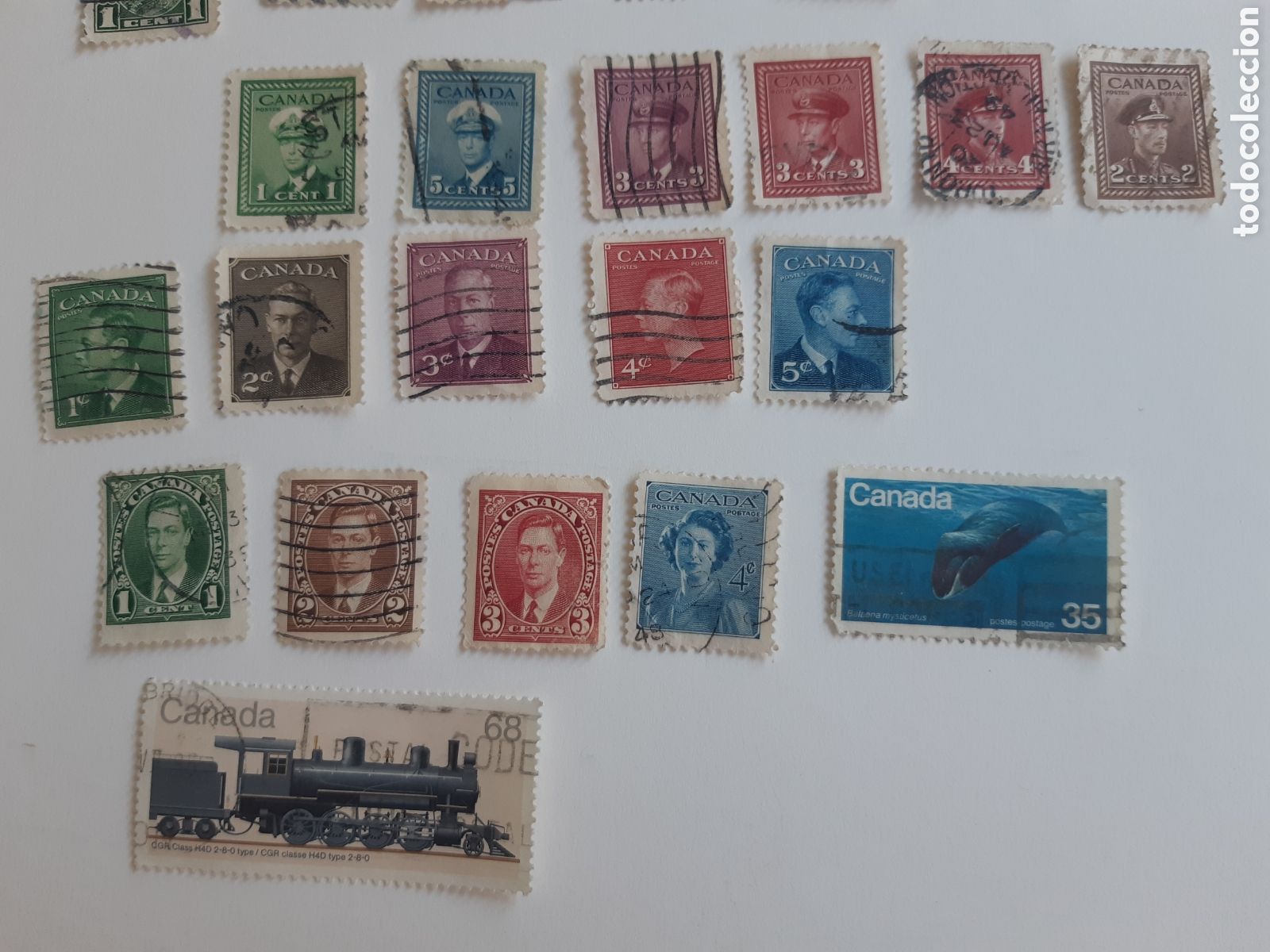 Sellos: Lote 31 sellos Canad&aacute; - Foto 2