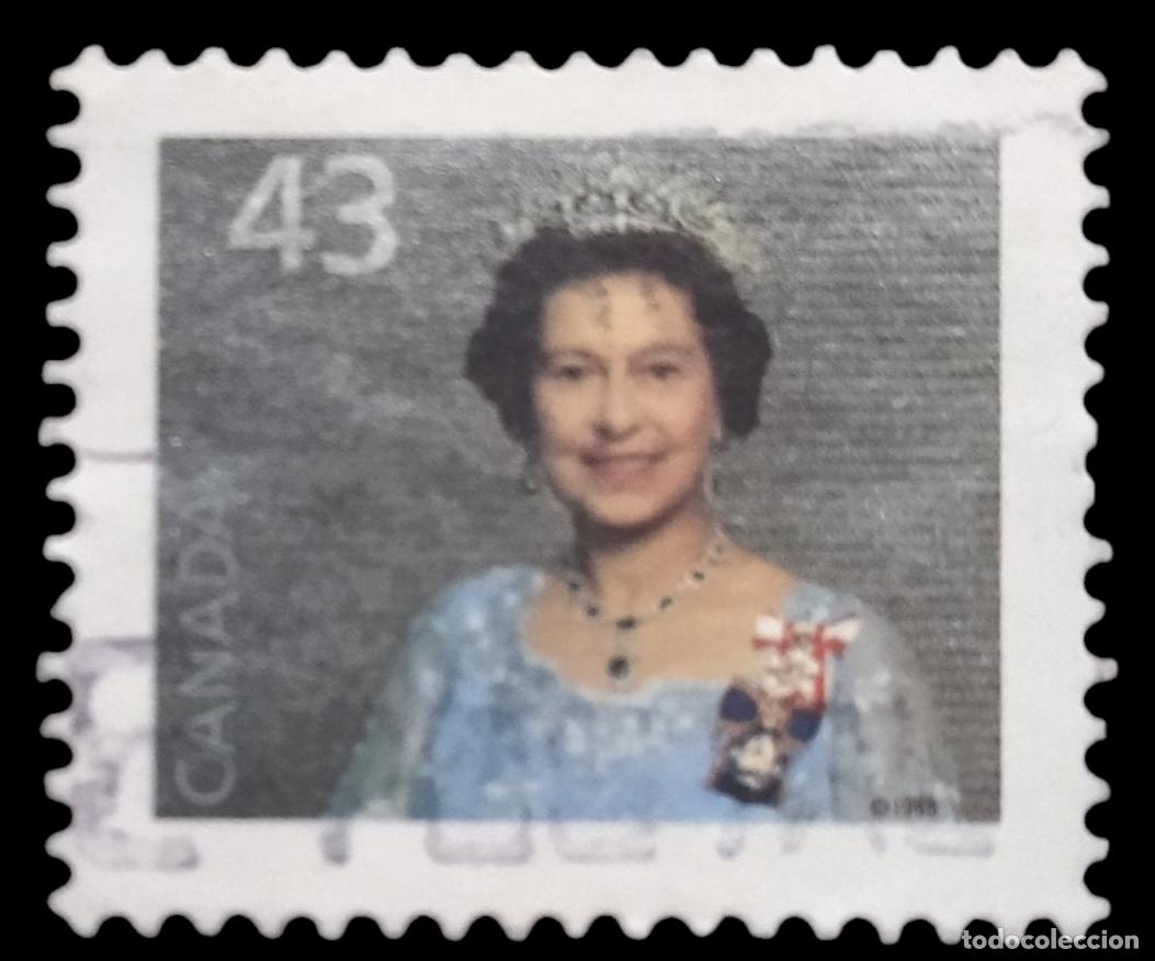 Sellos: CANADA 1992 Isabel II. USADO. - Foto 1