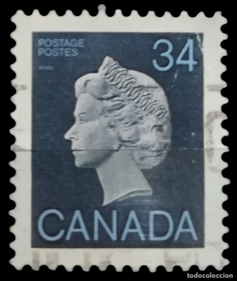 Sellos: CANADA 1985 Isabel II. USADO. - Foto 1