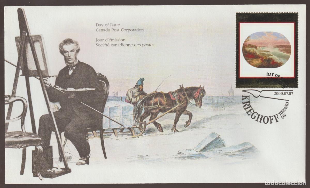 Sellos: Canada 2000 - Krieghoff FDC - Foto 1