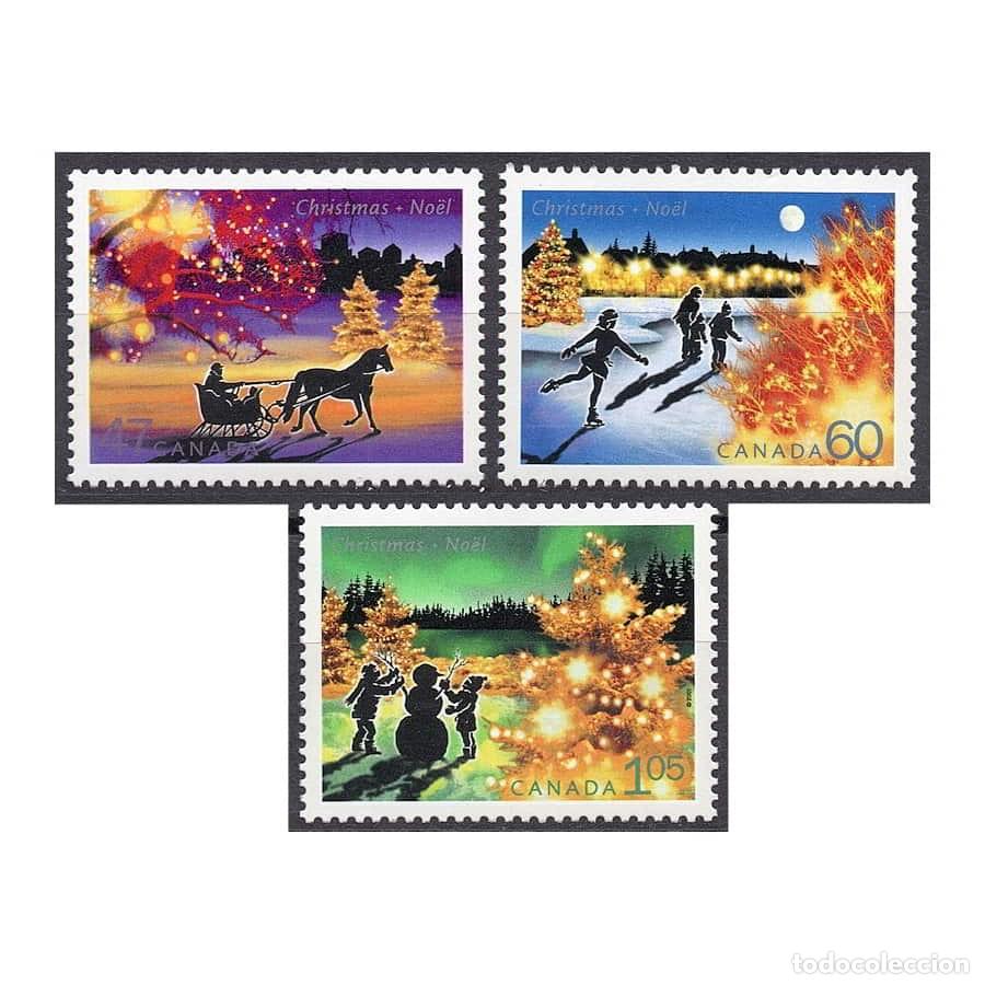 Sellos: Canad&aacute; 2001 [SLL] Serie Navidad (MNH) - Foto 1