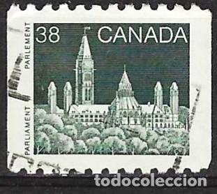 Sellos: Canada 1989 - Mi 1123 - YT 1085 - El Parlamento