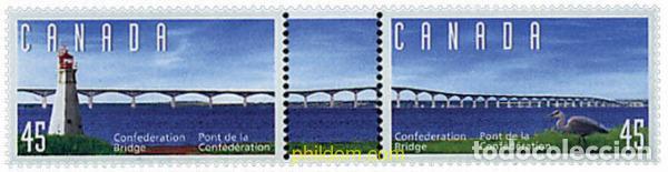 Sellos: 179964 MNH CANADA 1997 INAUGURACION DEL PUENTE DE LA CONFEDERACION