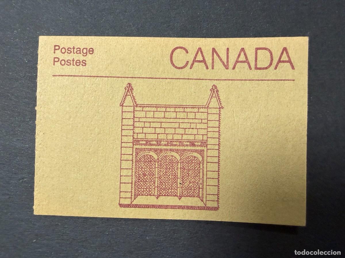 Sellos: CANAD&Aacute;, 1989. CARNET. PARLAMENTO. NUEVOS. SIN FIJASELLOS.