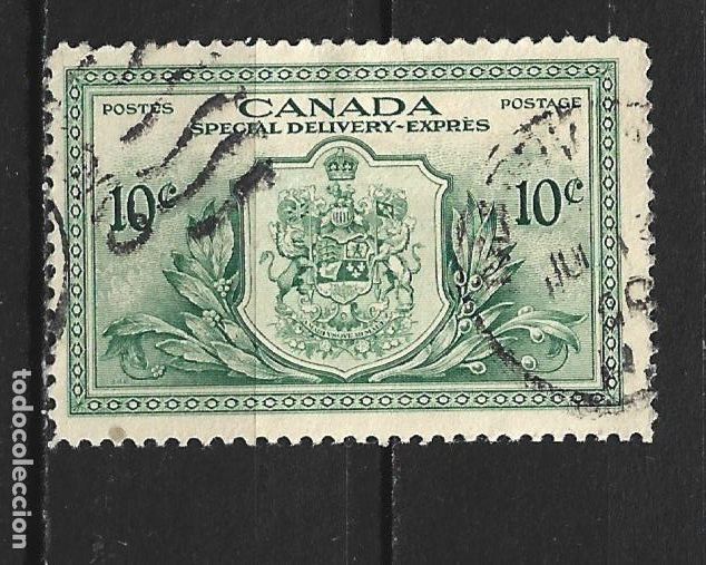 Sellos: CANADA CORREO URGENTE YVERT NUM. 11 USADO
