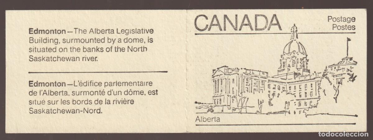 Sellos: Canada 1982 - Alberta Booklet mnh** - Foto 1