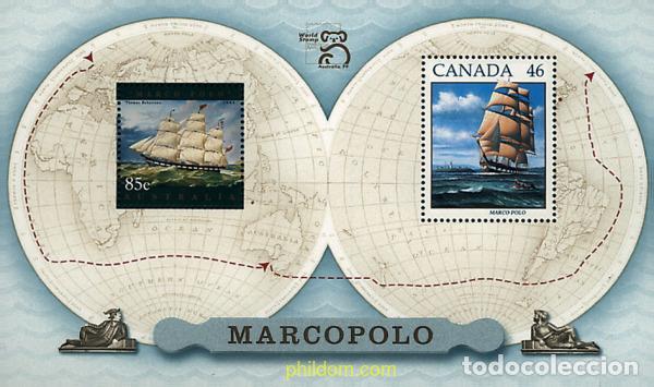 Sellos: 51003 MNH CANADA 1999 WORLD STAMP EXPO 2000