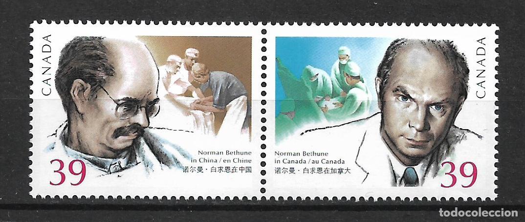 Sellos: canada 1990 scott 1264-1265 ** mnh 2&euro; - 33/45