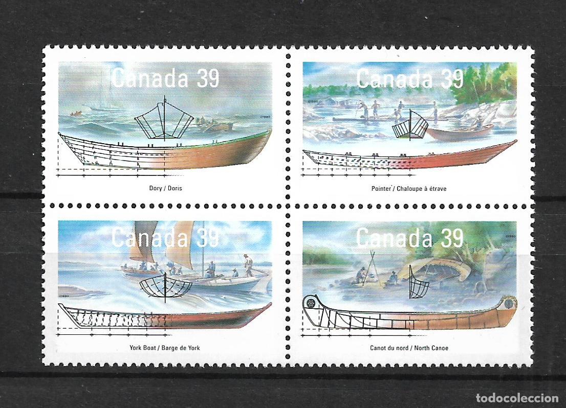 Sellos: canada 1990 scott 1266-1269 ** mnh 3.20&euro; - 33/45