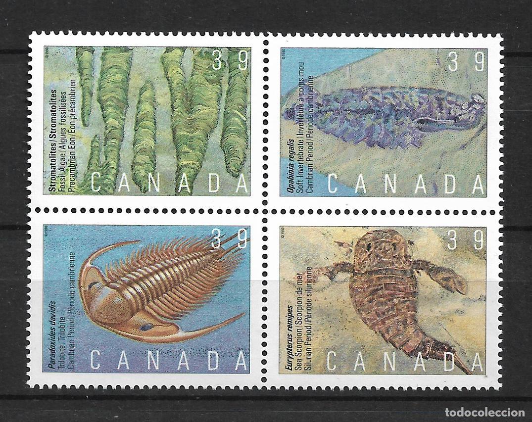 Sellos: canada 1990 scott 1279-1282 ** mnh 3.20&euro; - 33/45
