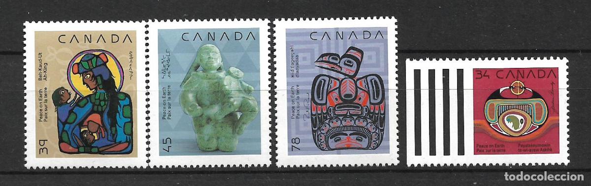 Sellos: canada 1990 scott 1294-1297 ** mnh 4.20&euro; - 33/46
