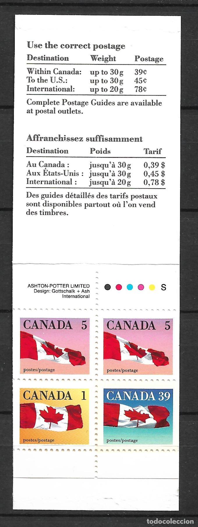 Sellos: canada 1990 scott 1189a ** mnh 1.30&euro; - 33/46