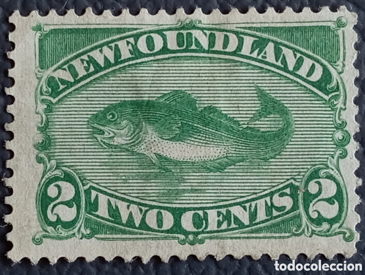 Francobolli: Sello Terranova 1896 - 2c Verde Bacalao - Scott #47 - MH Alto Valor CV 140$