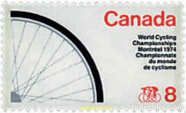 Sellos: 26760 MNH CANADA 1974 CAMPEONATOS DEL MUNDO DE CICLISMO
