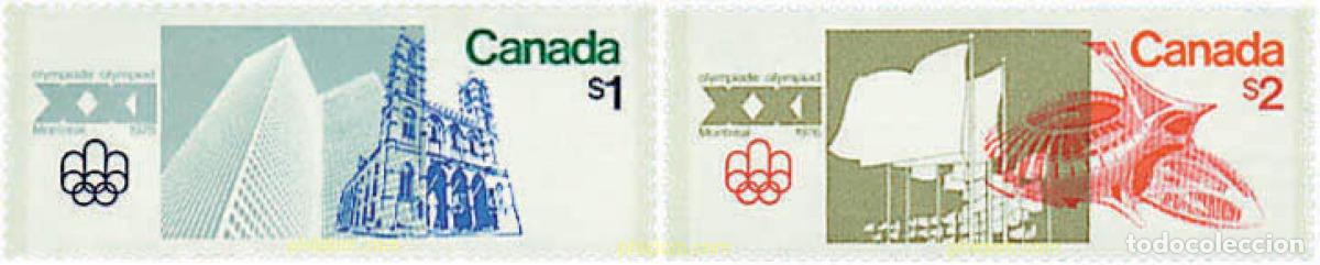 Sellos: 41440 MNH CANADA 1976 21 JUEGOS OLIMPICOS VERANO MONTREAL 1976