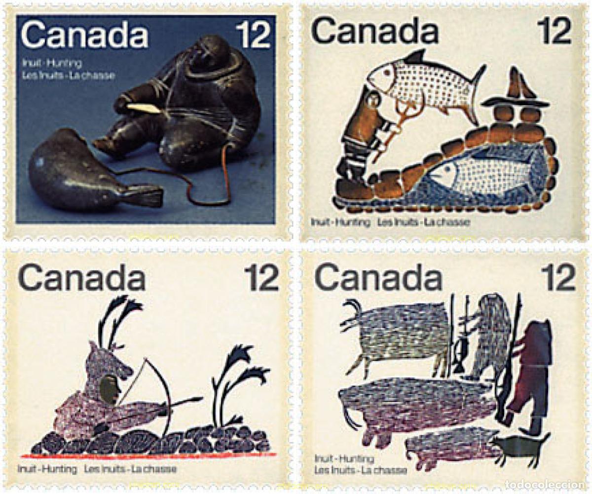 Sellos: 26761 MNH CANADA 1977 CAZA Y PESCA