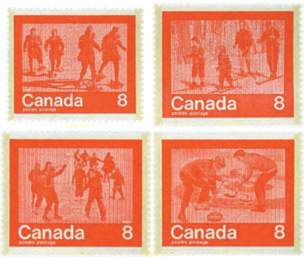 Sellos: 259609 HINGED CANADA 1974 21 JUEGOS OLIMPICOS VERANO MONTREAL 1976