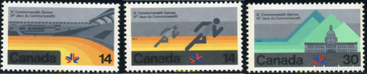Sellos: 306944 MNH CANADA 1978 11 JUEGOS DEPORTIVOS DE LA COMMONWEALTH