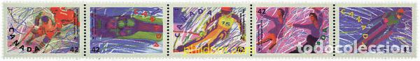 Briefmarken: 2512 MNH CANADA 1992 16 JUEGOS OLIMPICOS INVIERNO ALBERTVILLE 1992