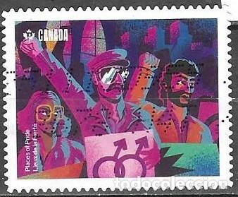Selos: SELLO USADO DE CANADA 2025, YT 4010